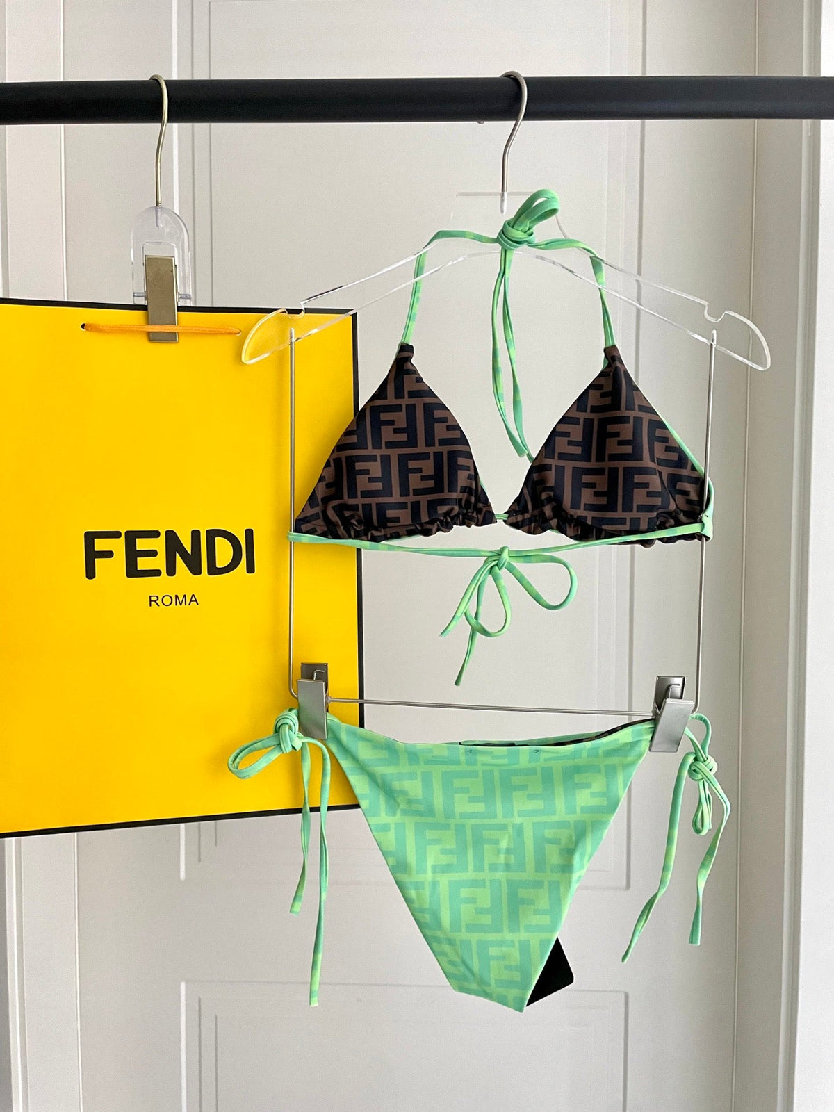 Fendi Reversible One-Piece Swimsuit
