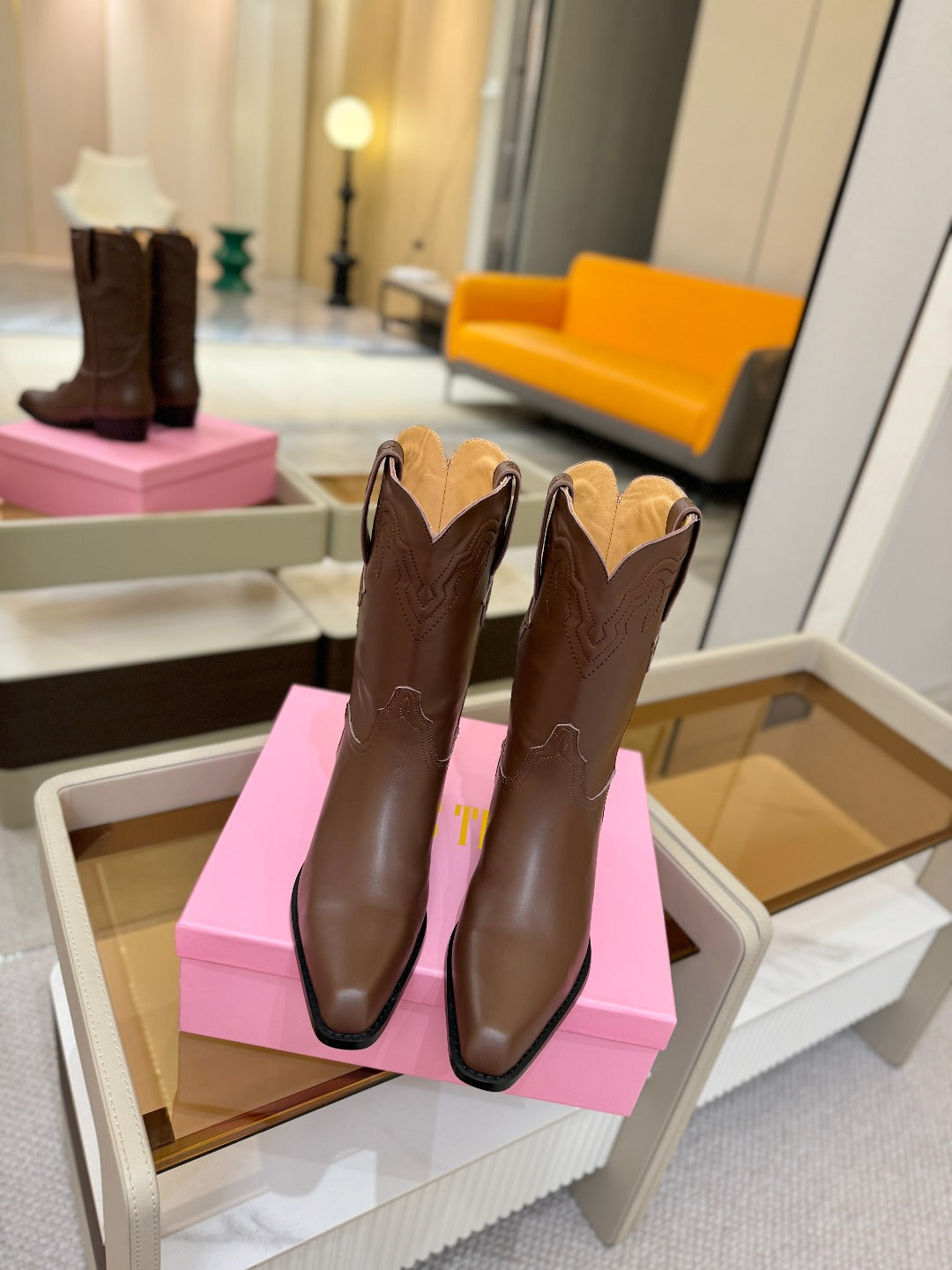 Paris Texas Western Ankle Boots
